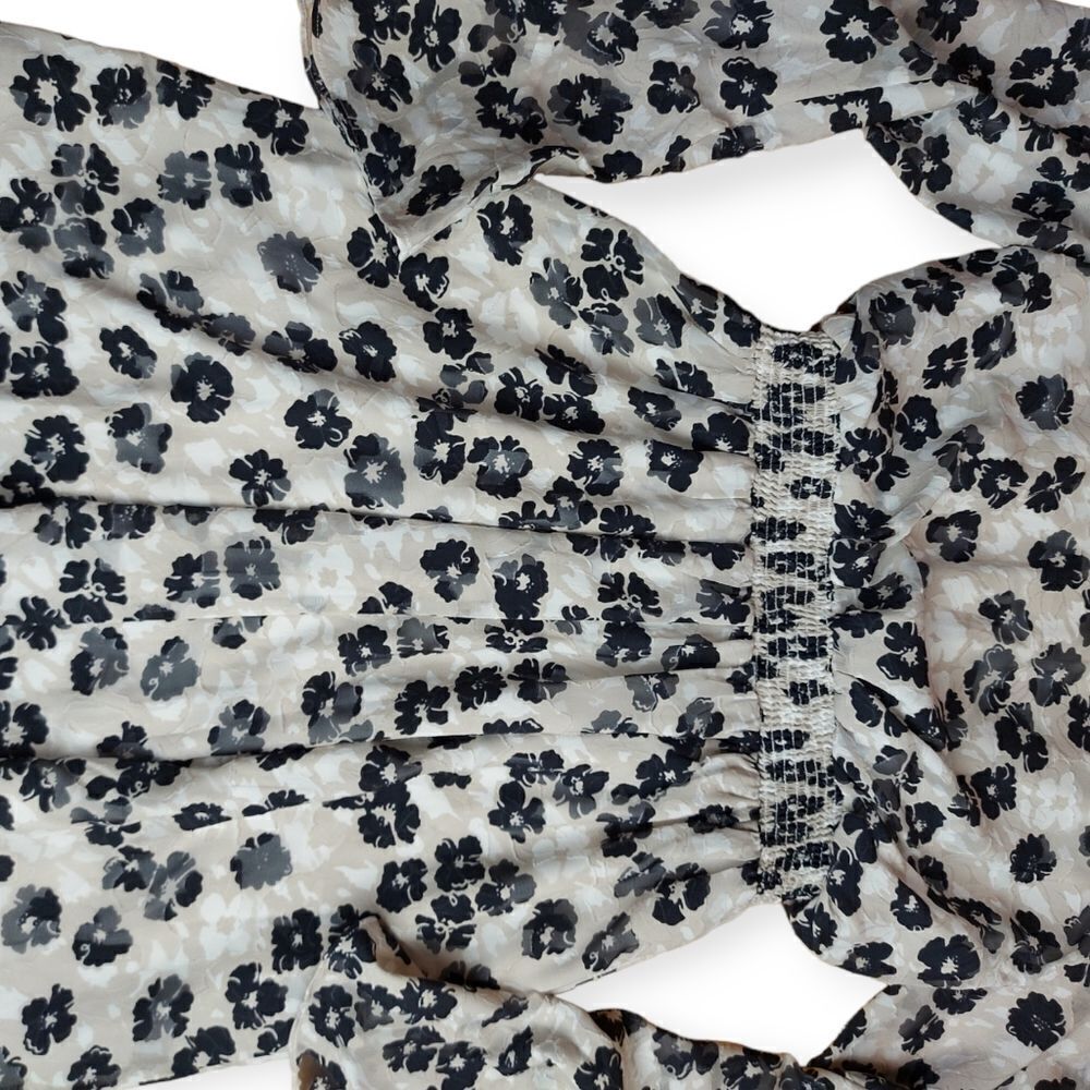 Ted Baker White Black Felici Dress Size 4 - Picture 15 of 16